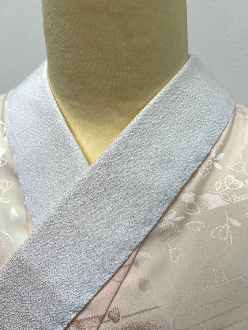 刺繍入り　色無地　振り袖　フルセット　別誂長襦袢　服部袋帯　成人式　鉾　800