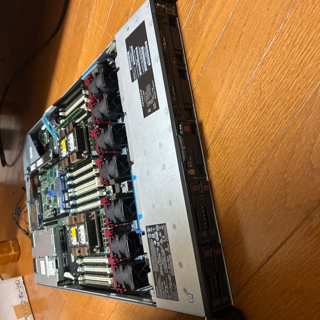 hitachi ha8000v 40c ddr4 80gb ラックサーバ
