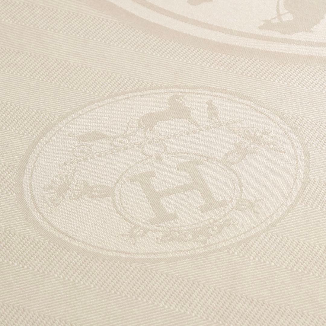新品 HERMES エルメス ストール スカーフ ニューリブリス カシミヤ 大判