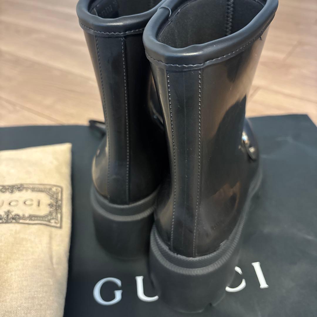 GUCCI（グッチ）ホースビット付きレインブーツ