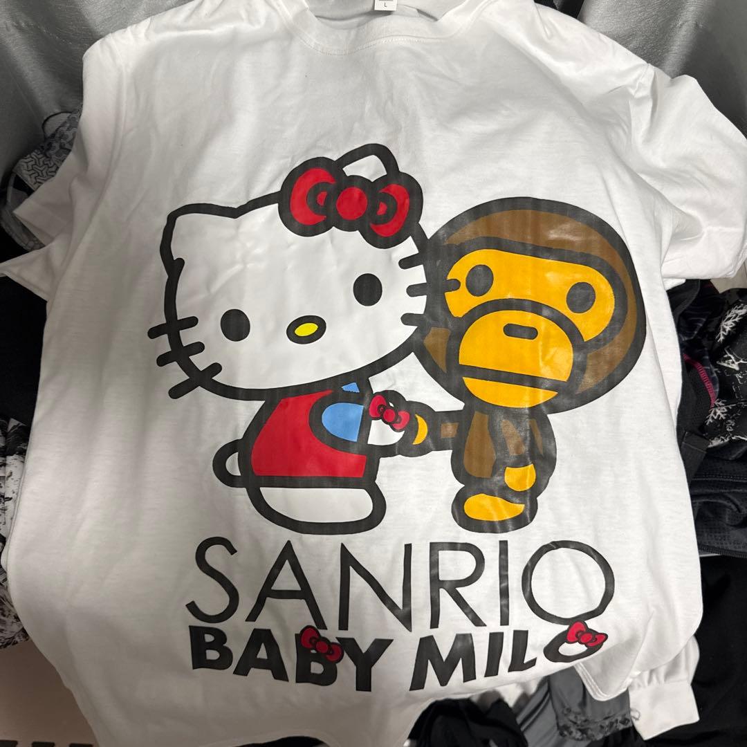 d*2様 BAPE ハローキティ BABY MILO Tシャツ