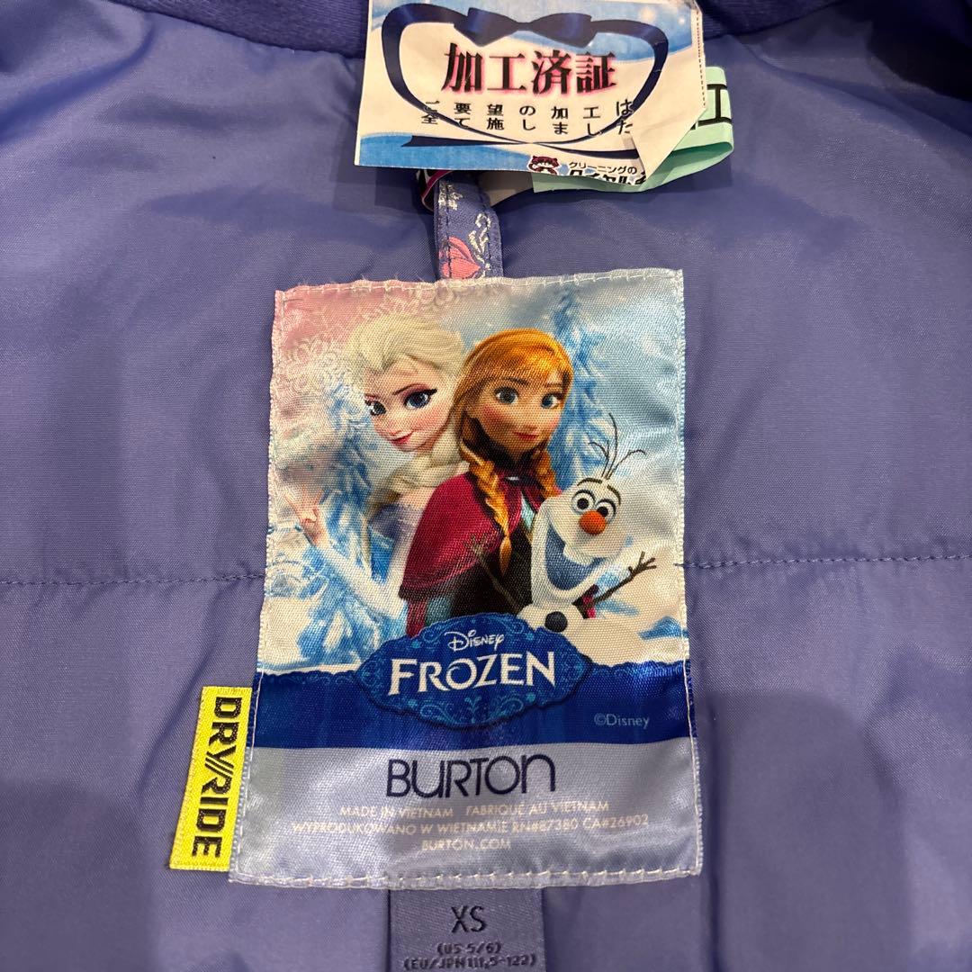 【美品・レア】BURTON アナ雪コラボ スキー ウェア110cm