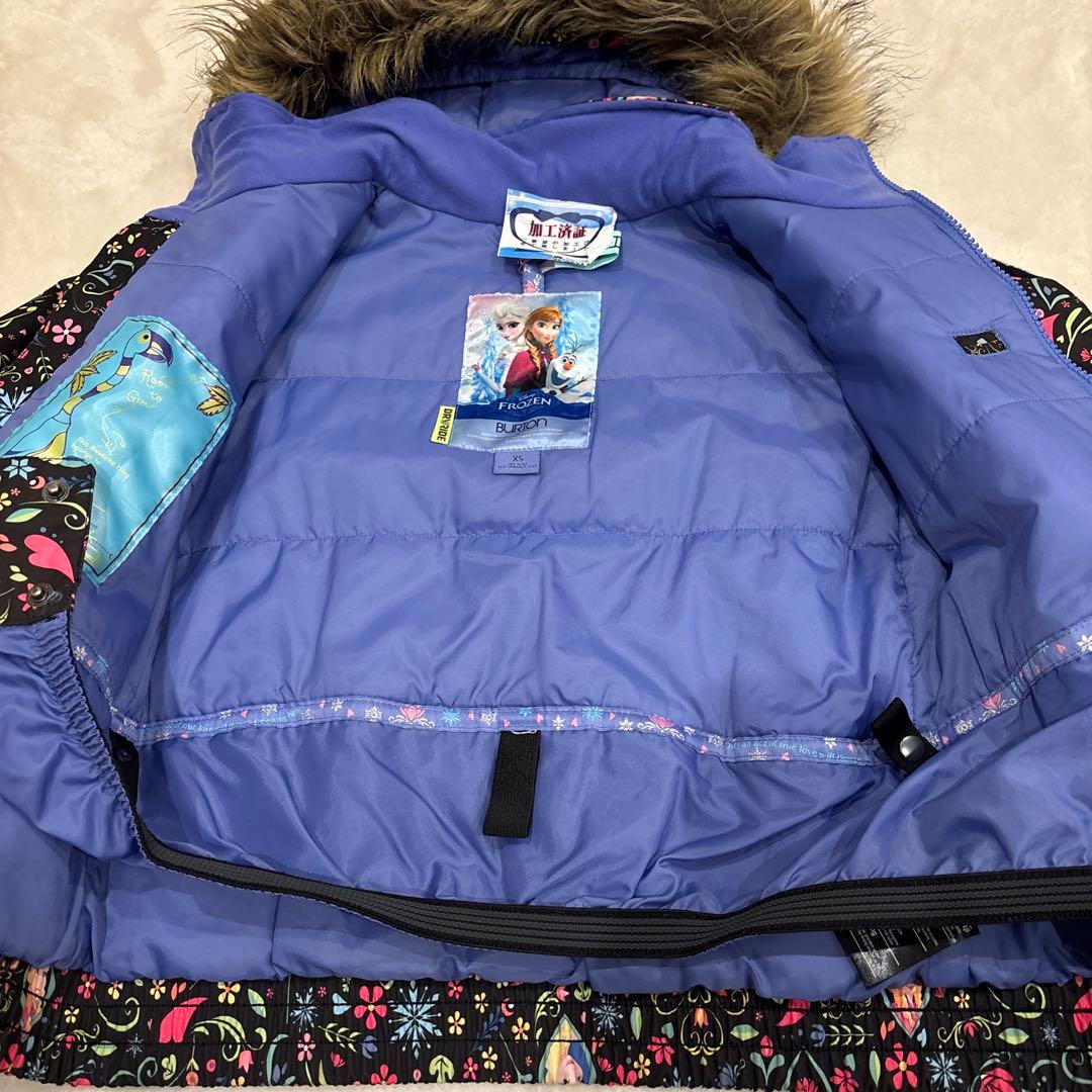 【美品・レア】BURTON アナ雪コラボ スキー ウェア110cm
