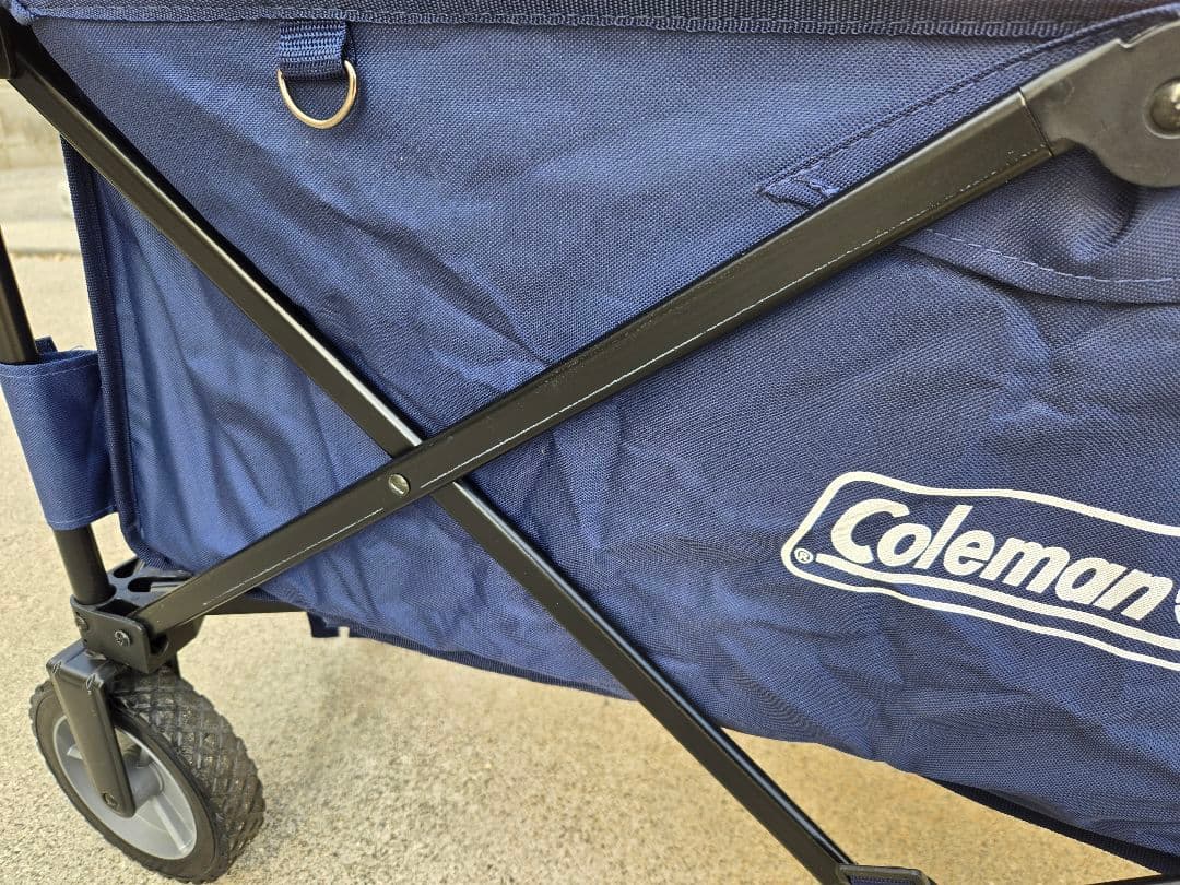 Coleman 折りたたみキャリーカート ネイビー
