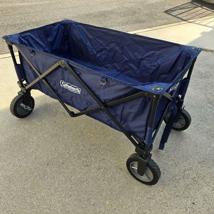Coleman 折りたたみキャリーカート ネイビー