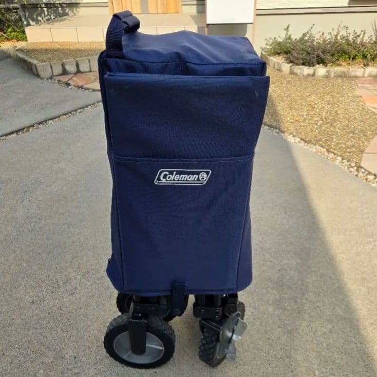 Coleman 折りたたみキャリーカート ネイビー
