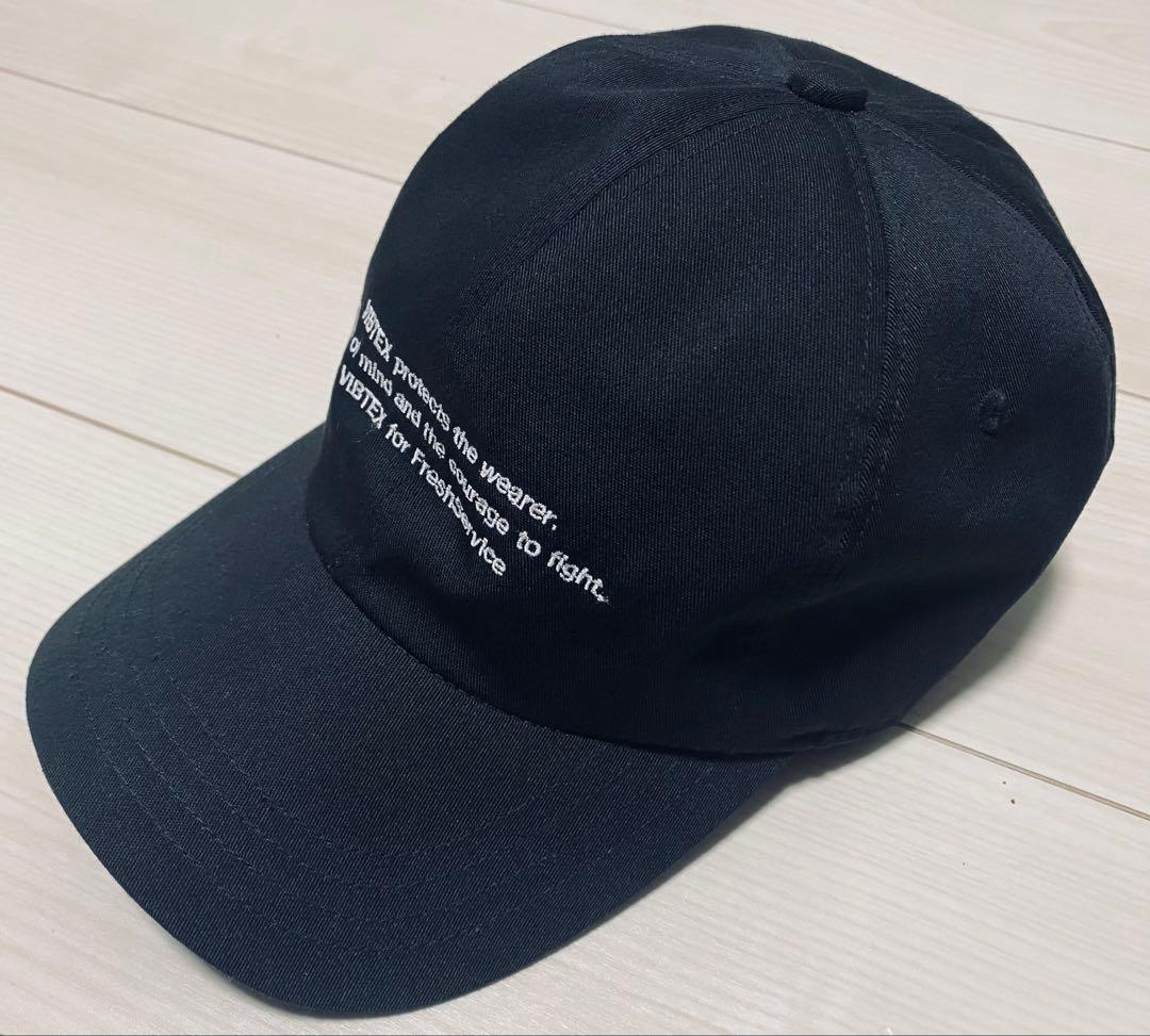 VIBTEX for Fresh Service 6PANEL CAPブラック