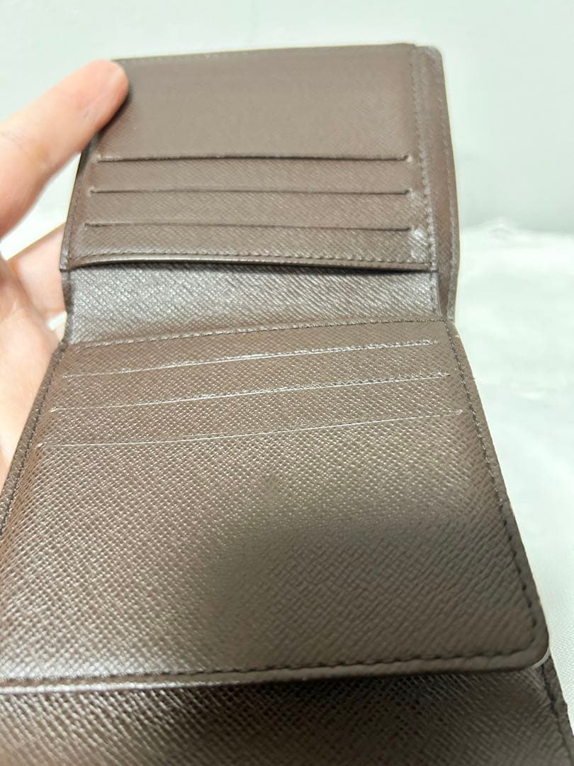 L*-様 Louis Vuitton ダミエ　ポルトフォイユ　Wホック　三つ折り