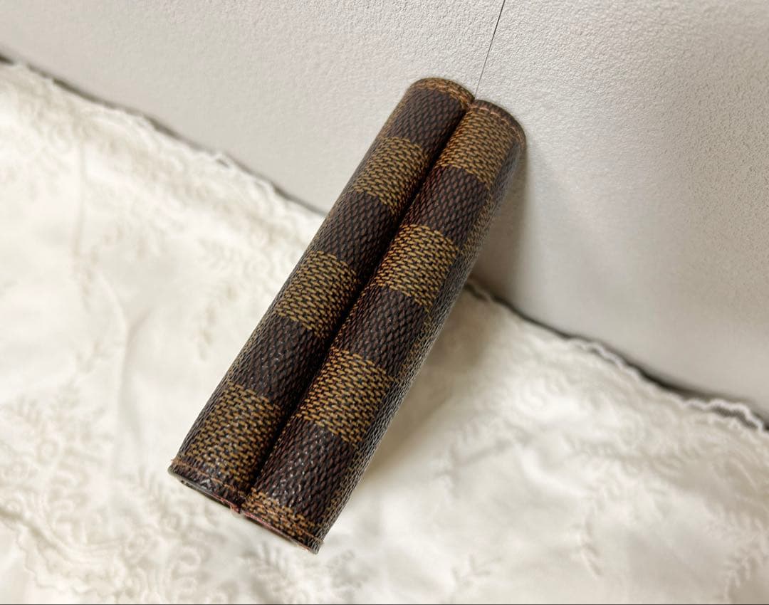 L*-様 Louis Vuitton ダミエ　ポルトフォイユ　Wホック　三つ折り