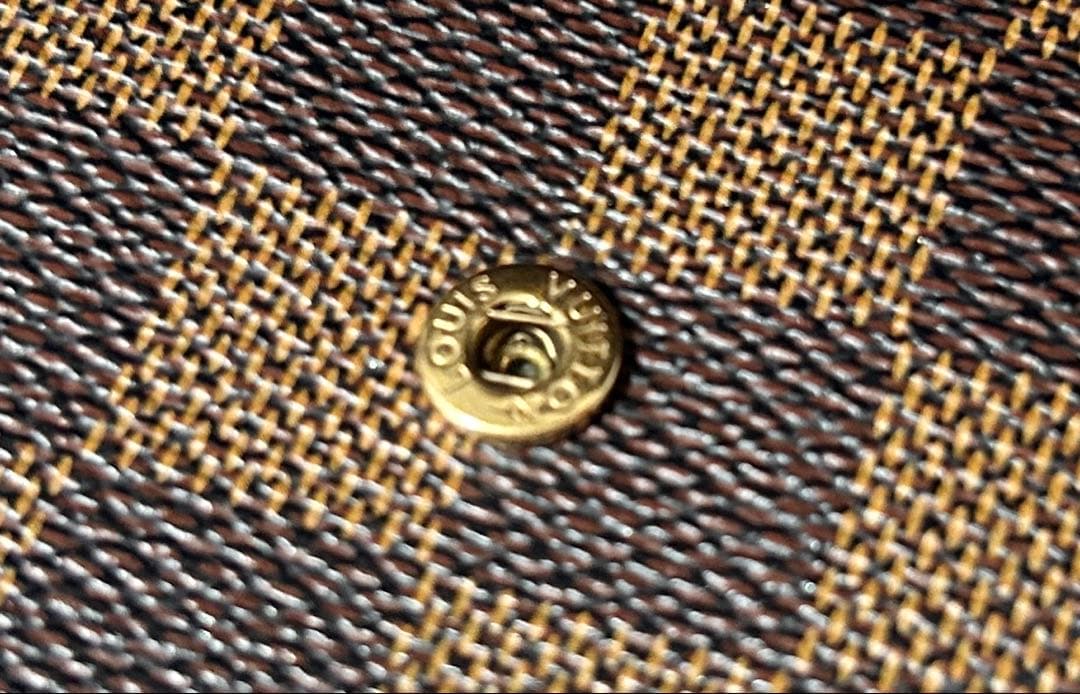 L*-様 Louis Vuitton ダミエ　ポルトフォイユ　Wホック　三つ折り