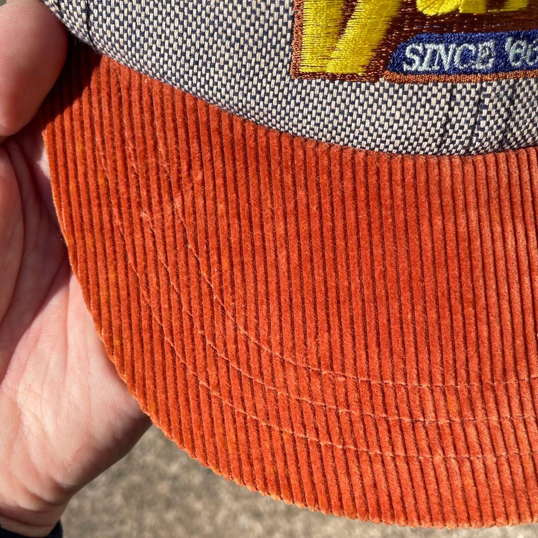 90's~ VANS オール刺繍 オールドキャップ 帽子