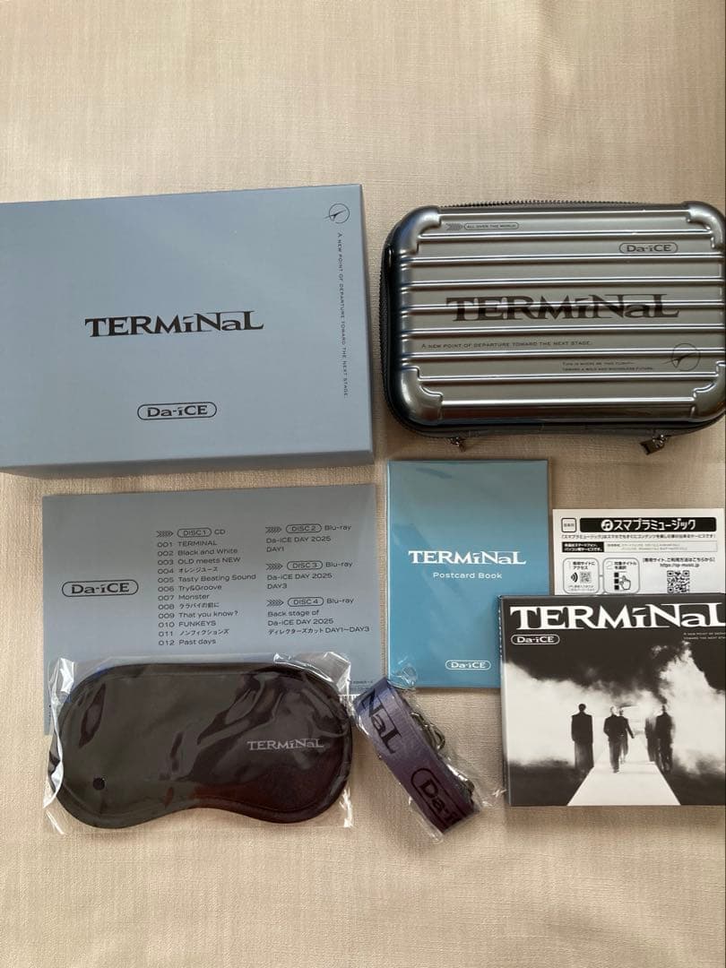 Da-iCE TERMiNaL 豪華版(Blu-ray) スマプラは曲のみ