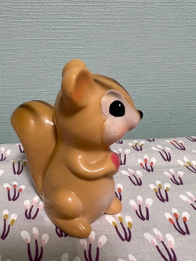 郵便局ノベルティー　りすのゆうちゃん　貯金箱