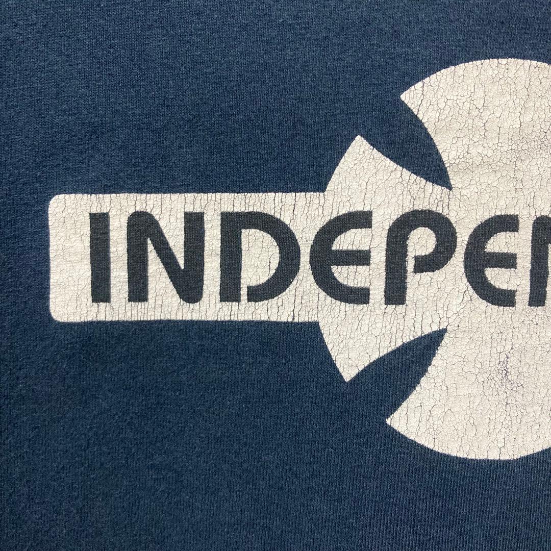 INDEPENDENT Tシャツ インディペンデント NHS XL ネイビー