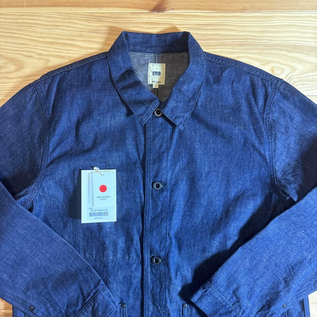 【FOB FACTORY】【XL】【日本製】デニムカバーオール
