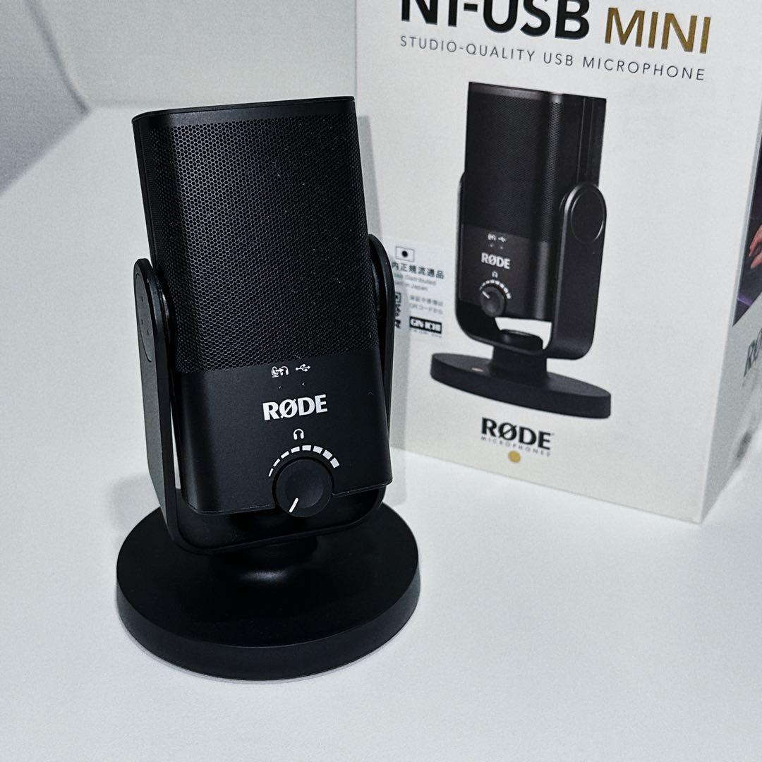 配信機器・PA機器・レコーディング機器 RODE Microphones NT-USB Mini