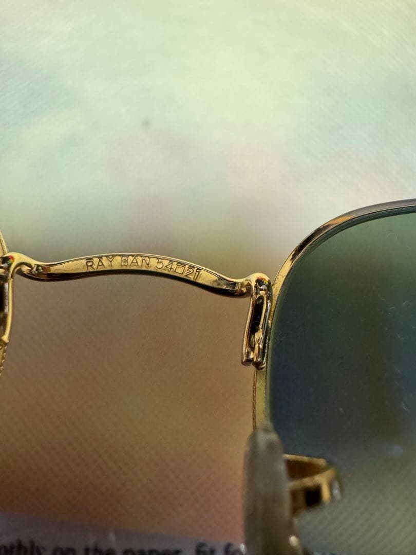 Ray-Ban レイバン RB3548 ゴールド サングラス