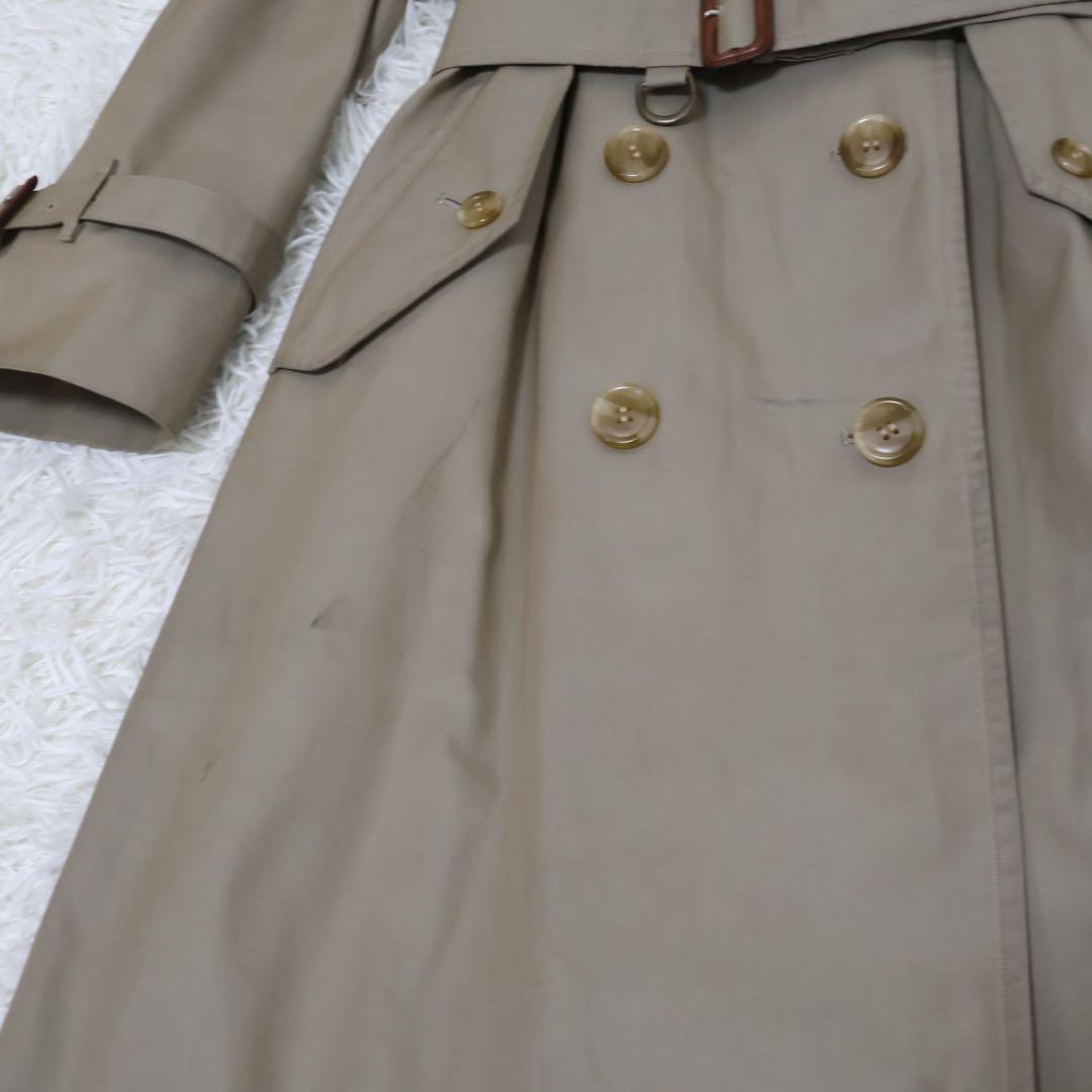 バーバリー　トレンチコート　ベージュ　ノバチェック　7AB2
