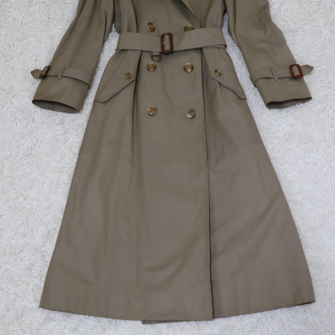 バーバリー　トレンチコート　ベージュ　ノバチェック　7AB2