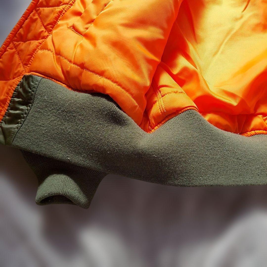 美品 現行 ALPHA INDUSTRIES MA-1 フライトジャケット L