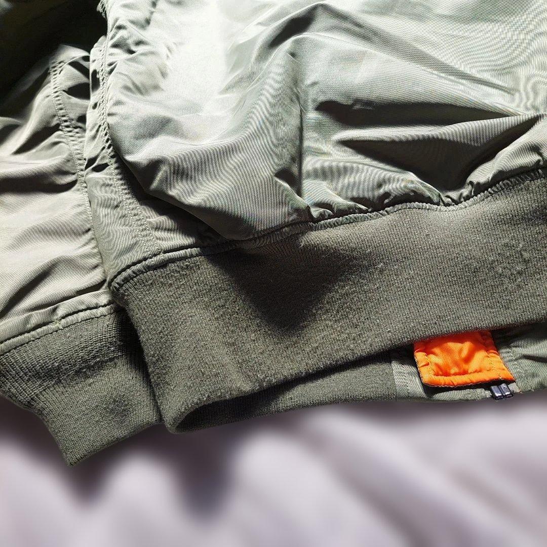 美品 現行 ALPHA INDUSTRIES MA-1 フライトジャケット L