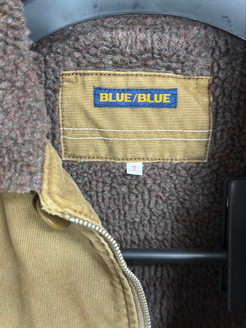 BLUE BLUE ジャーマンクロス デッキジャケット 内ボア Mサイズ