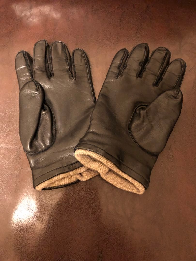 イタリア製ハンドメイド　ナノ・ユニバース×Gloves ブラック　8 1/2