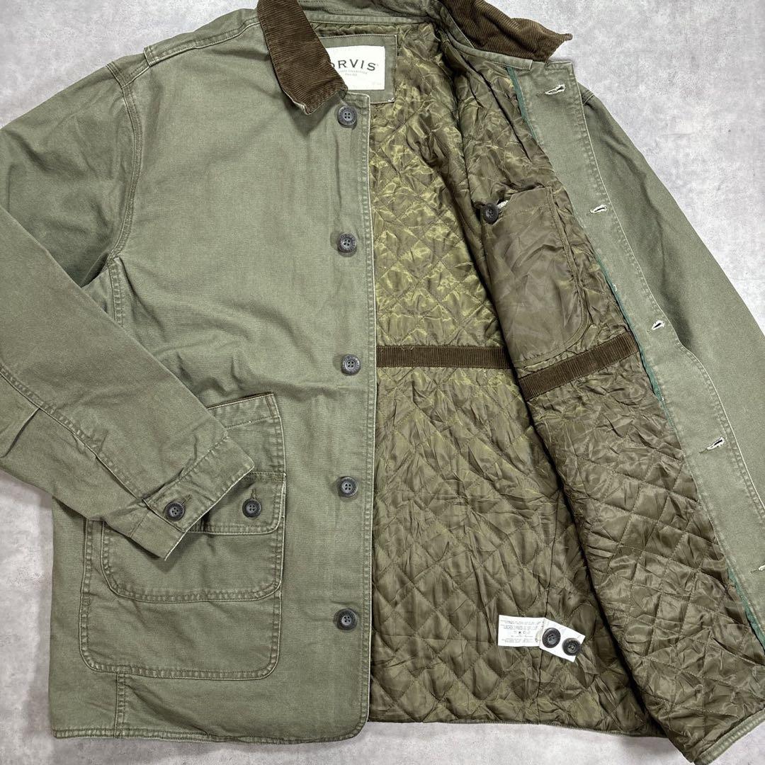 オービス　オリーブ　カバーオール　XLサイズ ORVIS ヴィンテージ