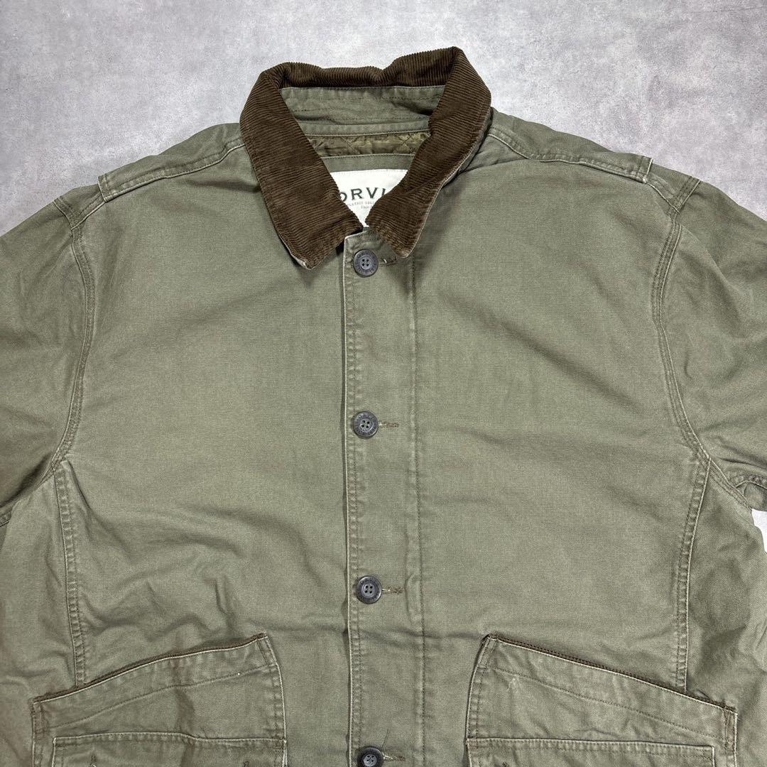 オービス　オリーブ　カバーオール　XLサイズ ORVIS ヴィンテージ