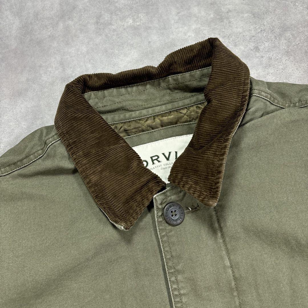 オービス　オリーブ　カバーオール　XLサイズ ORVIS ヴィンテージ