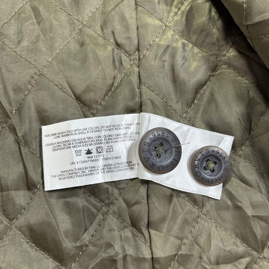 オービス　オリーブ　カバーオール　XLサイズ ORVIS ヴィンテージ