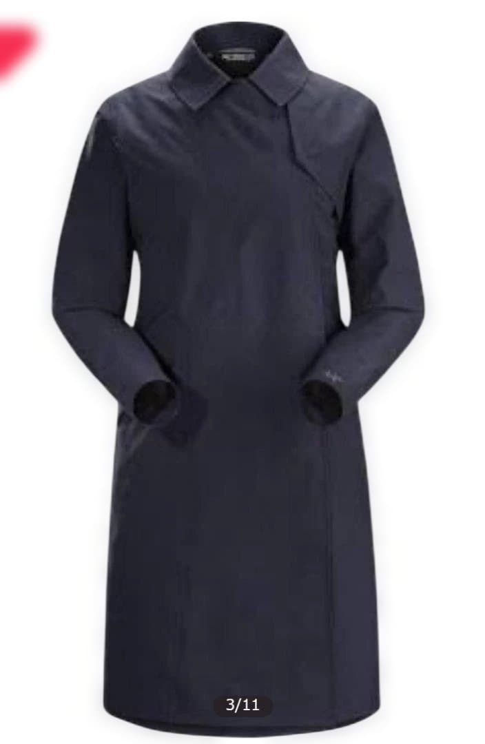 アークテリクス　 NILA TRENCH COAT　黒　XS