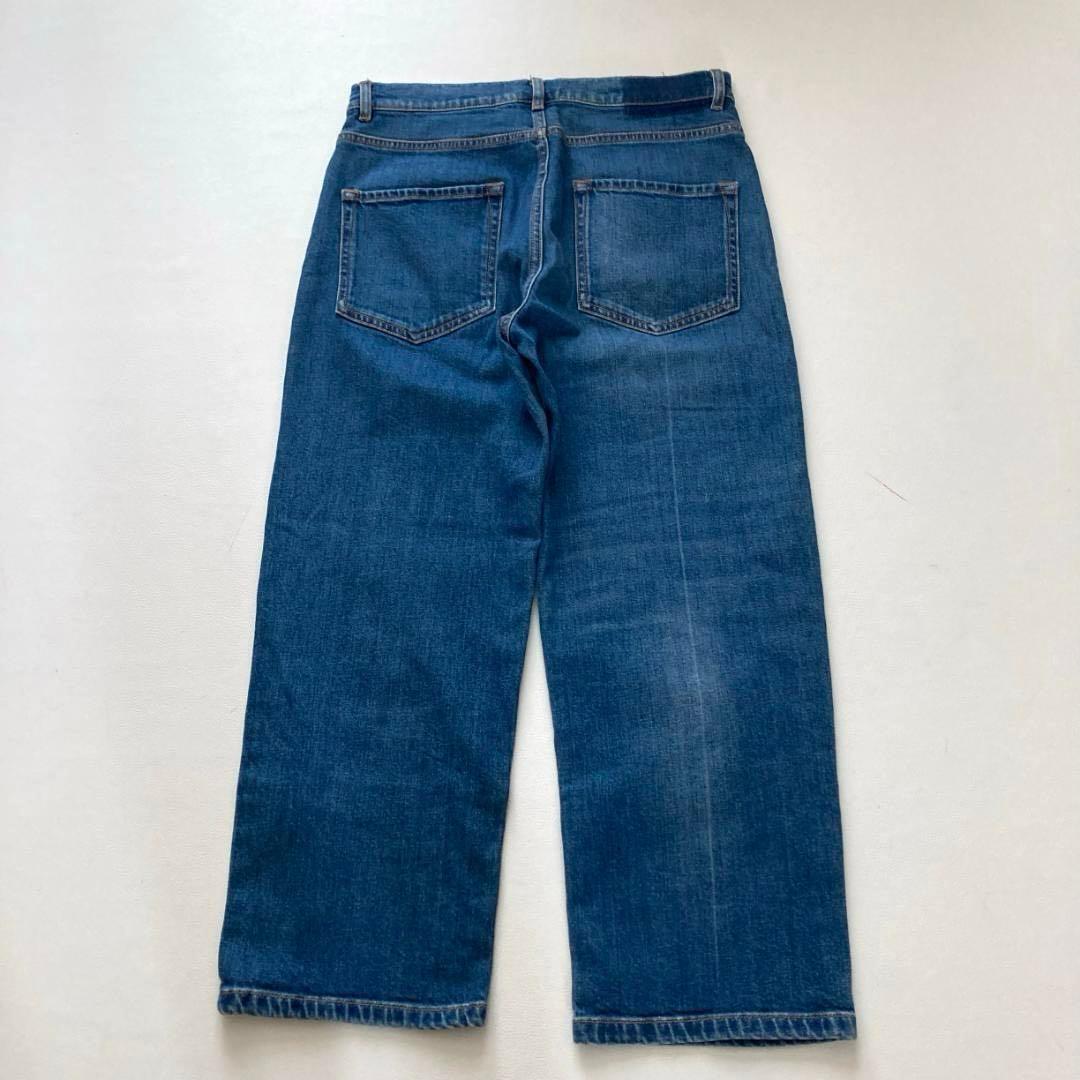 【美品】Max Mara　近年モデル アシンメトリー デニムパンツ ストレッチ