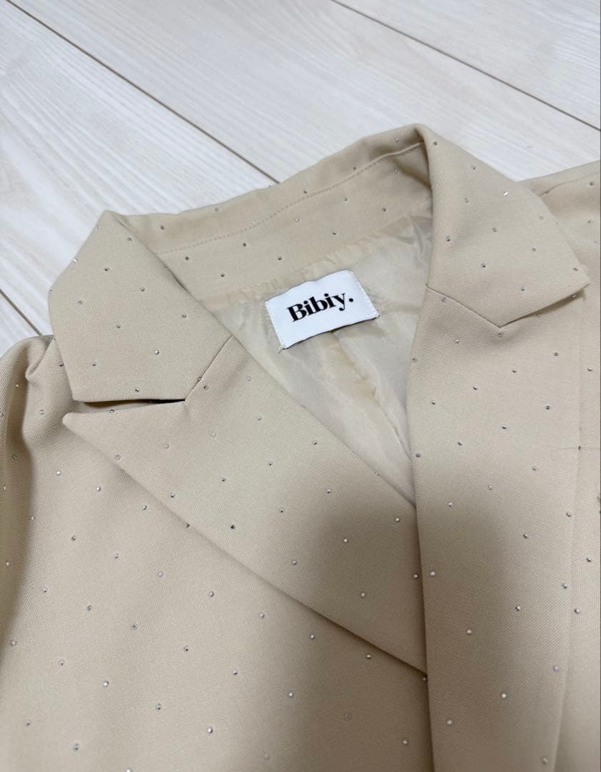 【正規品】BIBIY JEWEL JACKET ベージュ