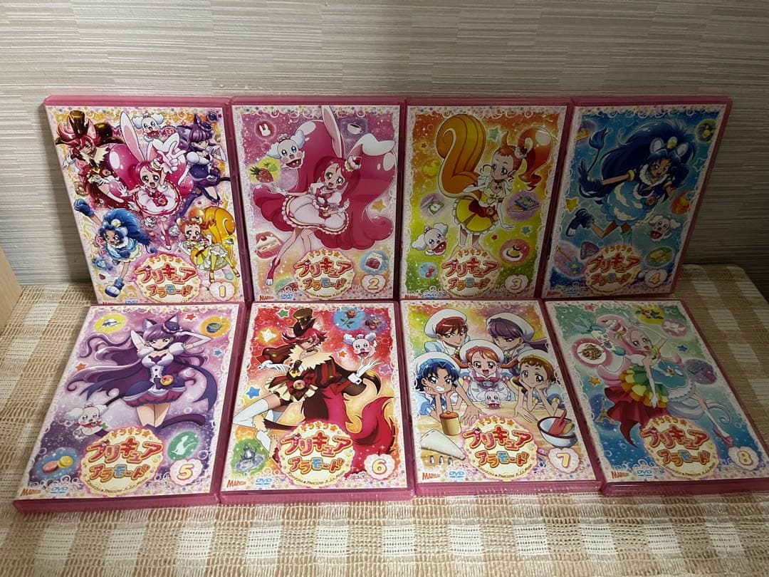 キラキラ☆プリキュアアラモード 初回全16巻セット　DVD セル版