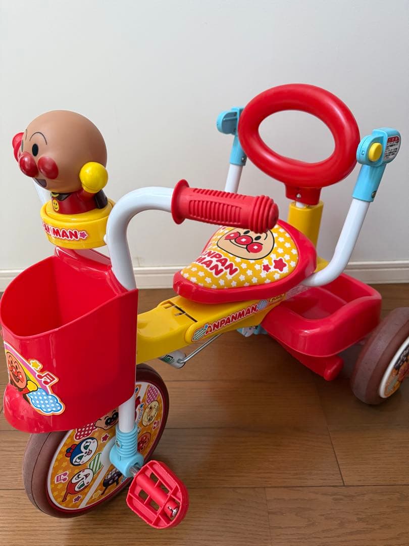 それいけ！アンパンマン オールインワンUPII 折りたたみ 三輪車
