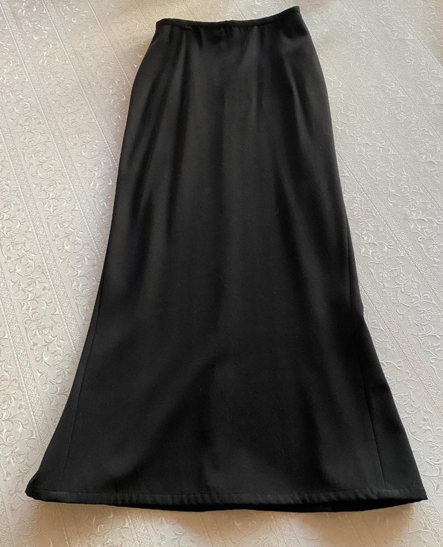 Yohji Yamamoto ヨウジヤマモト　上質厚手ウール　上品なスカート