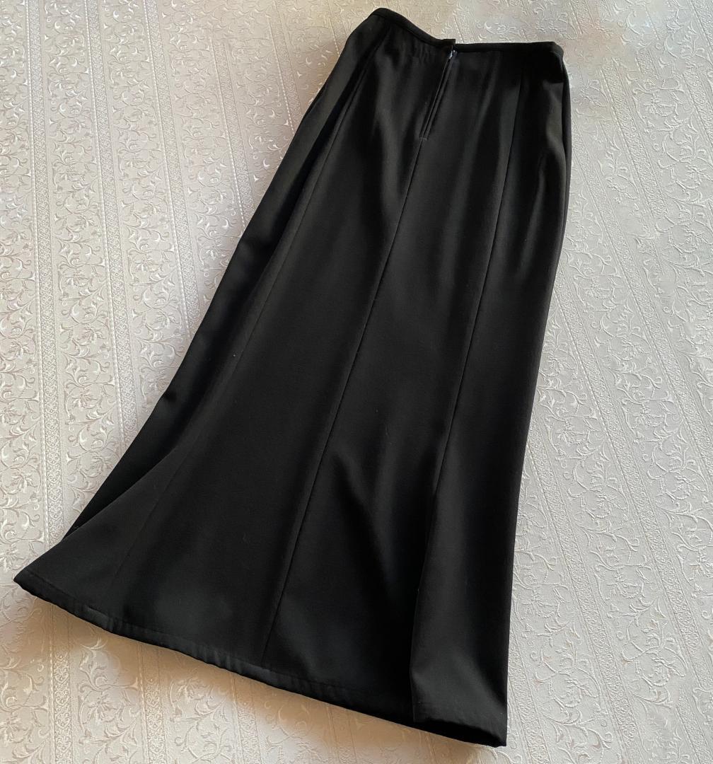 Yohji Yamamoto ヨウジヤマモト　上質厚手ウール　上品なスカート