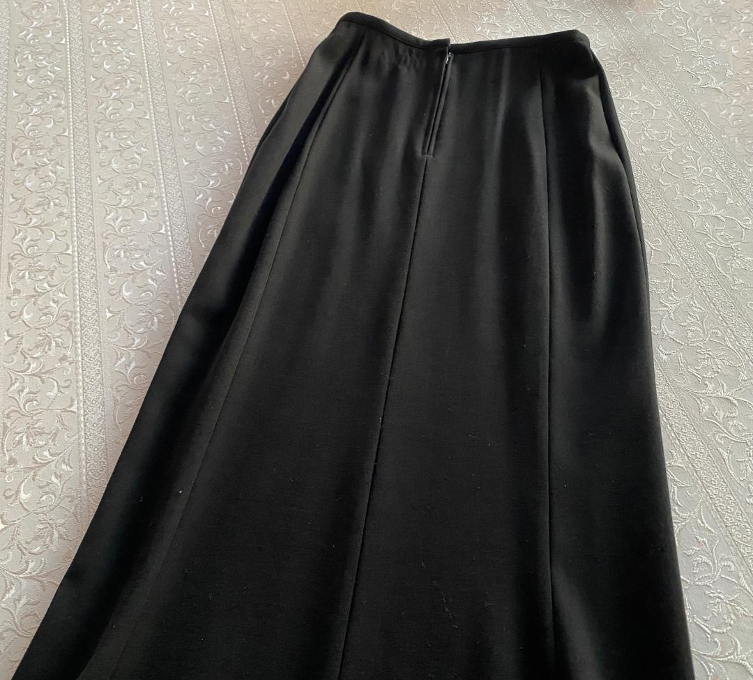 Yohji Yamamoto ヨウジヤマモト　上質厚手ウール　上品なスカート
