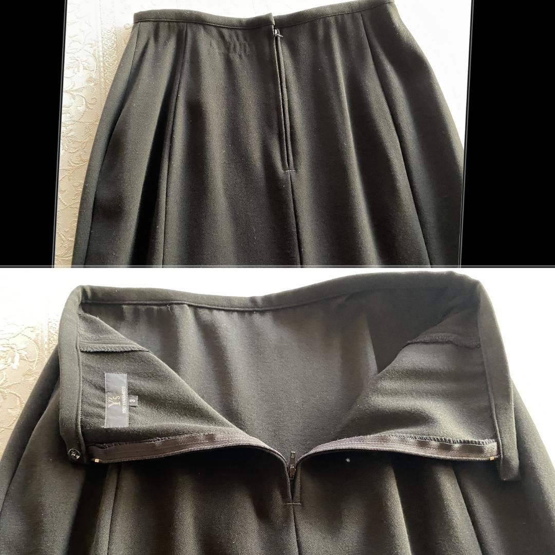 Yohji Yamamoto ヨウジヤマモト　上質厚手ウール　上品なスカート