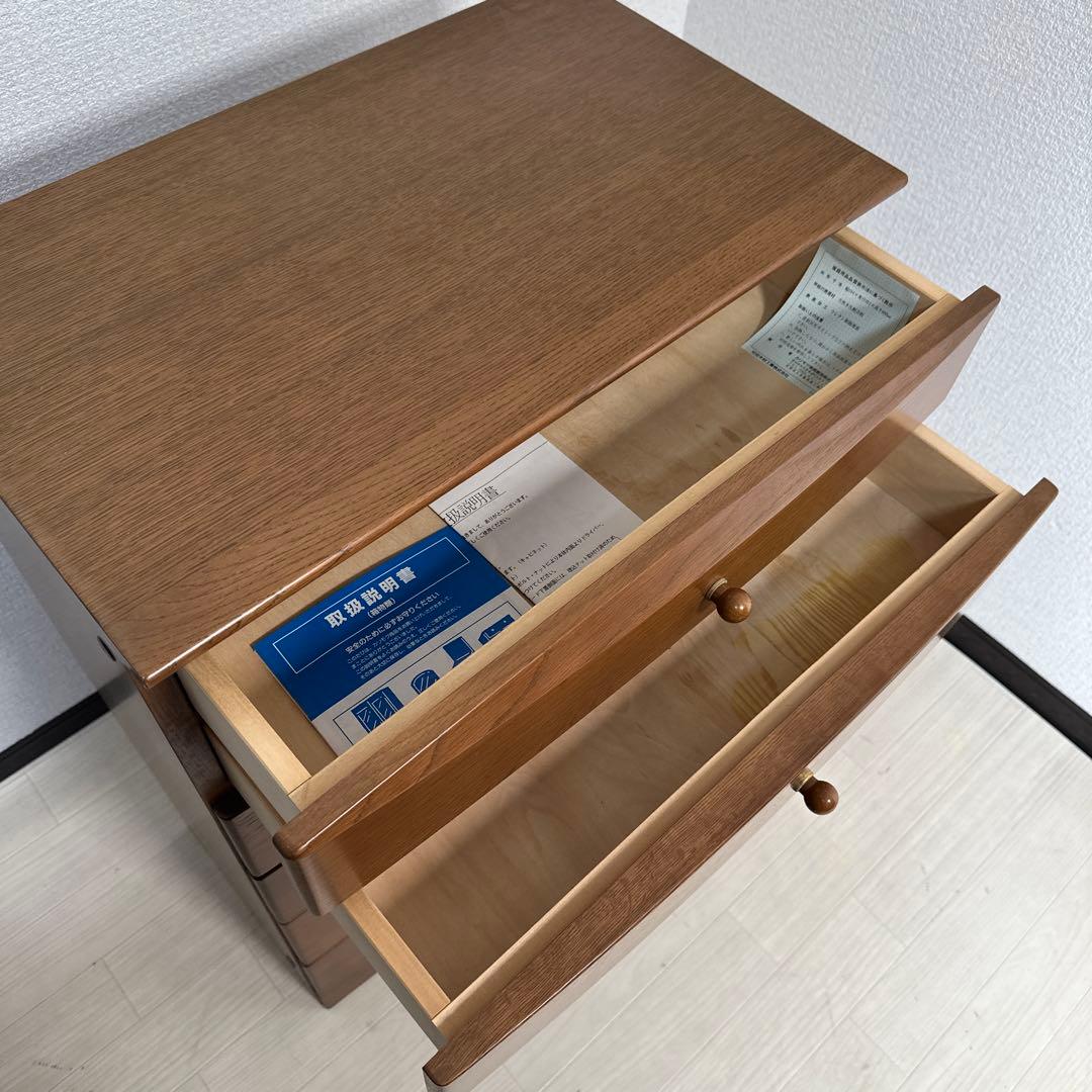 カリモク チェスト 6段6杯 整理家具 収納家具 木製 モダン i4※