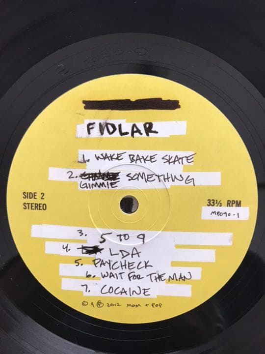FIDLAR – FIDLAR アナログレコード LP