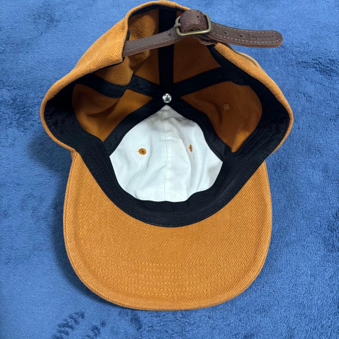 Supreme Classic Logo 6-Panel キャップ コットン