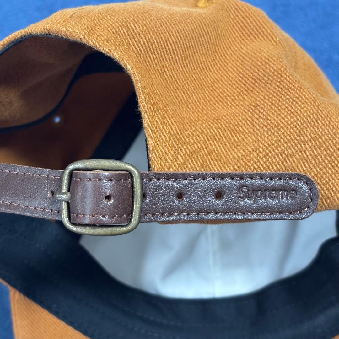 Supreme Classic Logo 6-Panel キャップ コットン