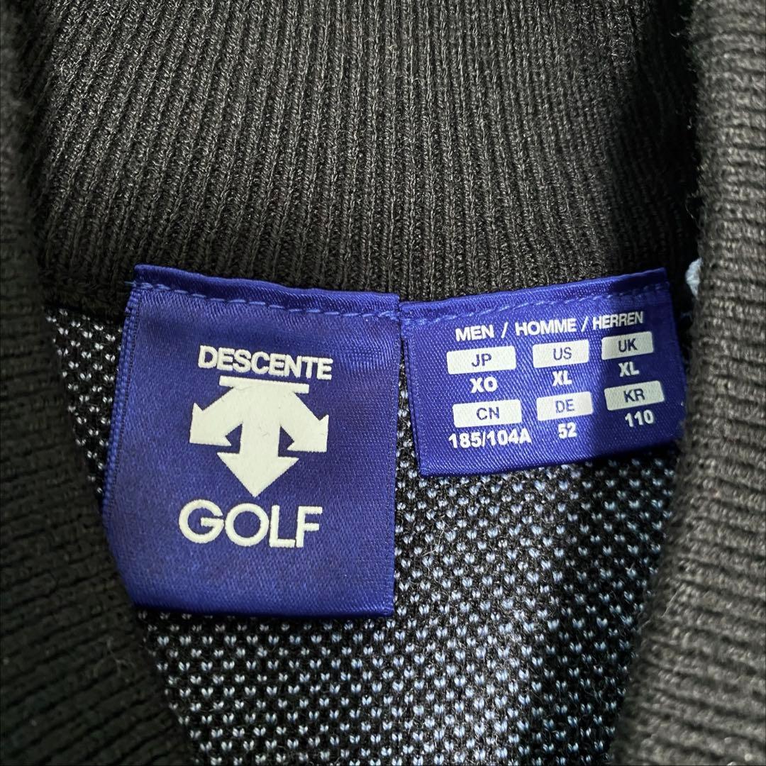 美品！　DESCENT GOLF ロゴスリーブ　ニット　XO
