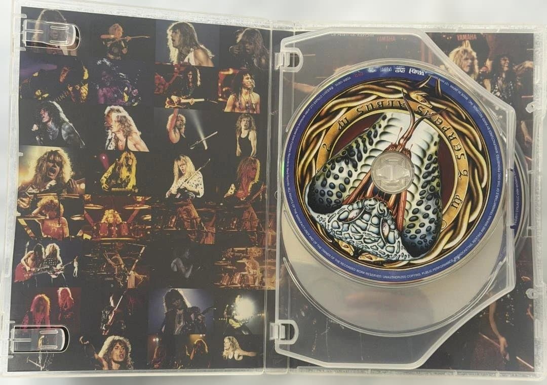 新品同様　ホワイトスネイク スーパーロック '84 DVD + CD　など　3点
