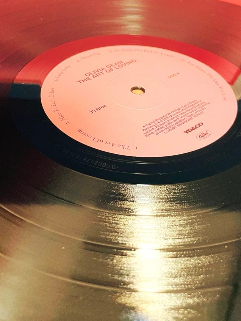 Olivia Dean The art of loving LP【輸入盤】