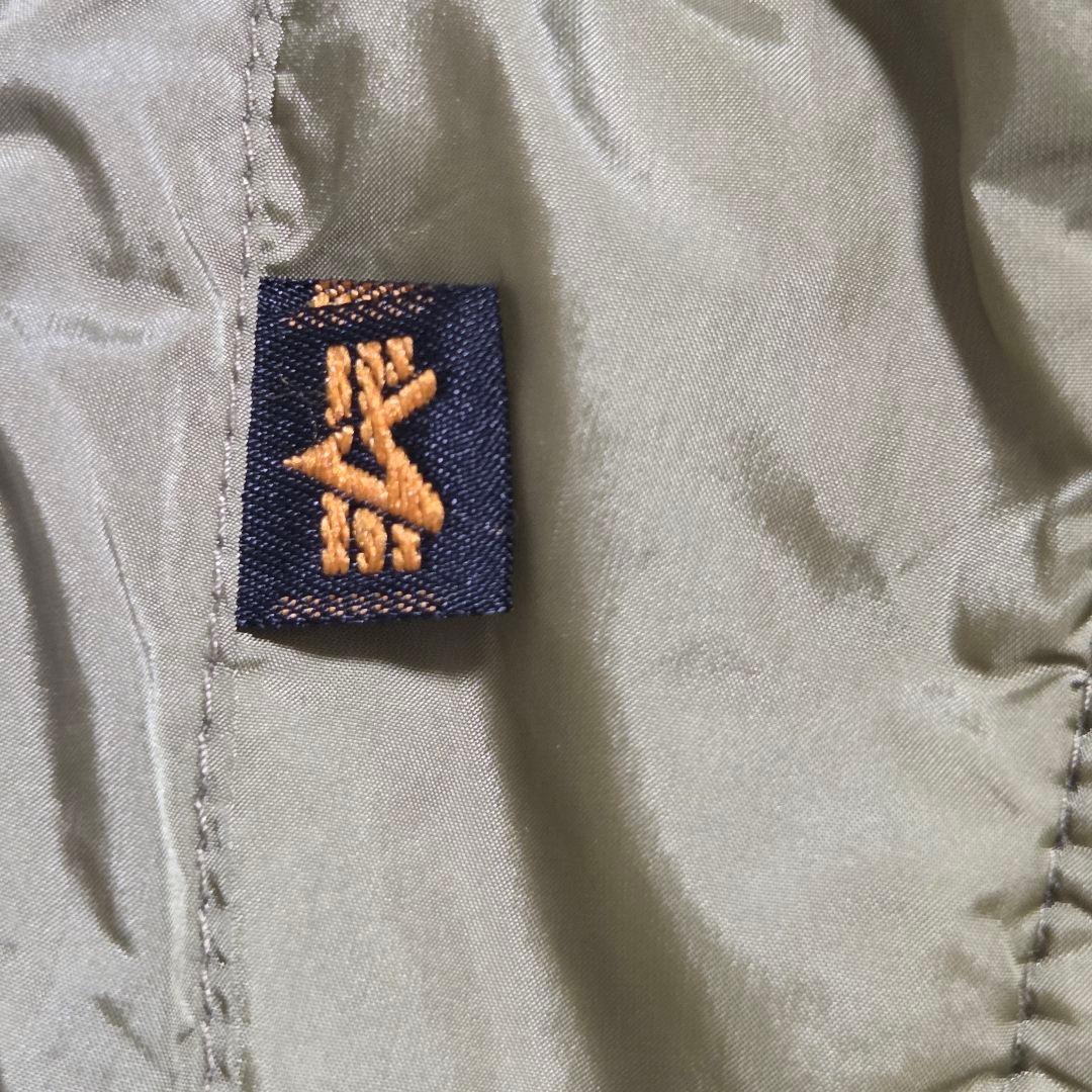 【ALPHA INDUSTRIES】MA-1ライト ジャケット カーキ Mサイズ