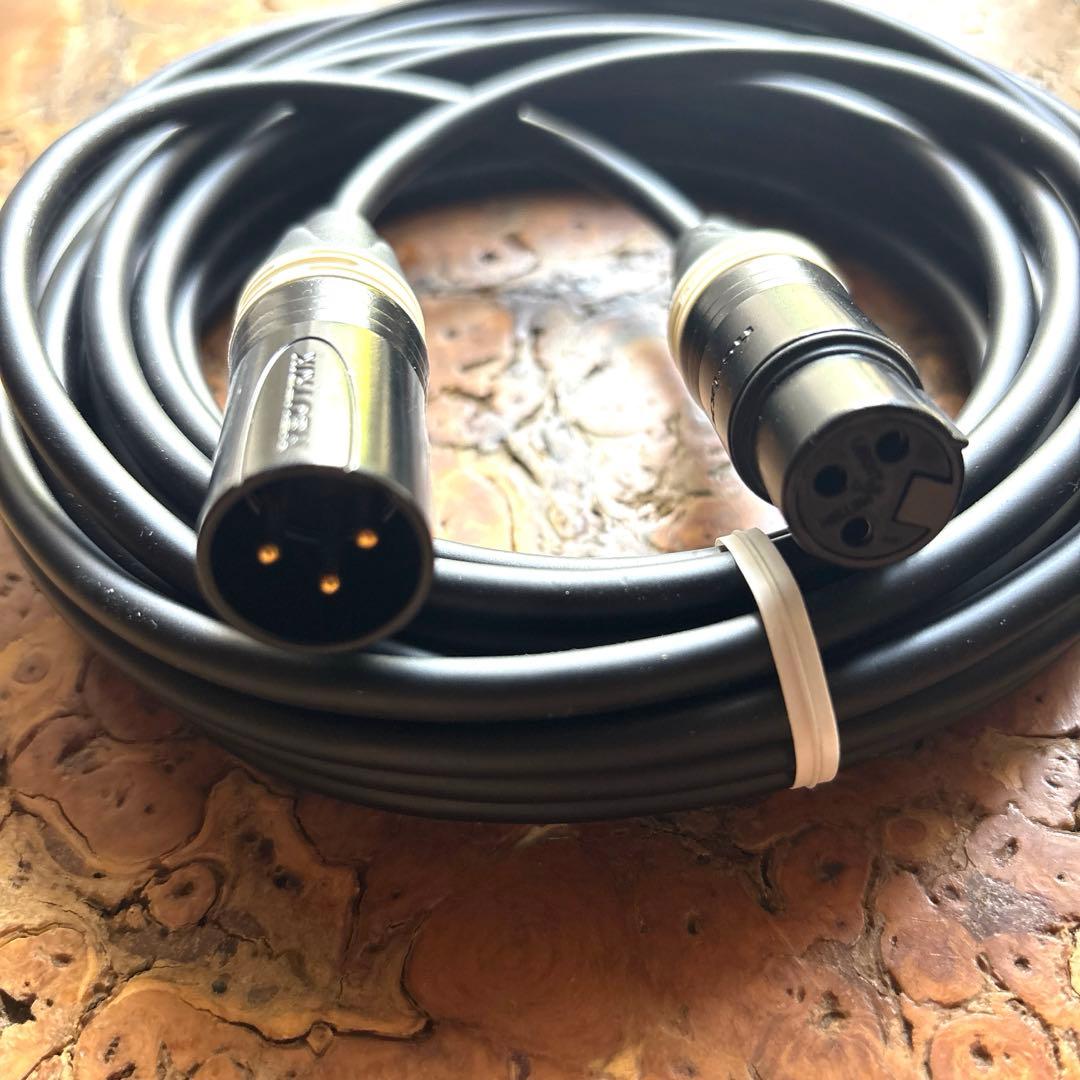 ［新品］MOGAMI モガミ　2791 赤白ペア　XLR マイクケーブル 7m