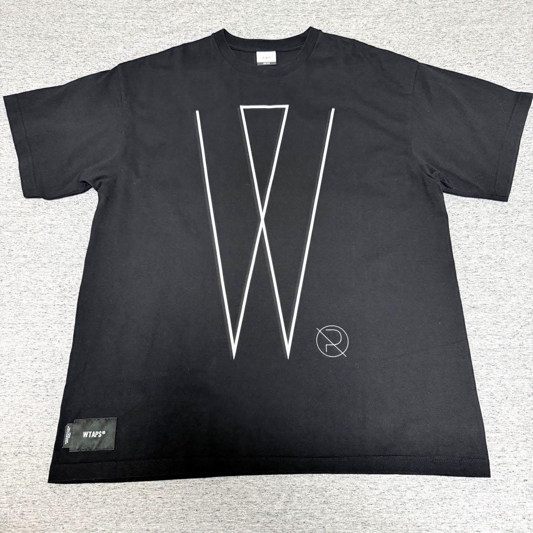 WTAPS ダブルタップス　24SS　ビッグロゴ　ヘビーTシャツ　L